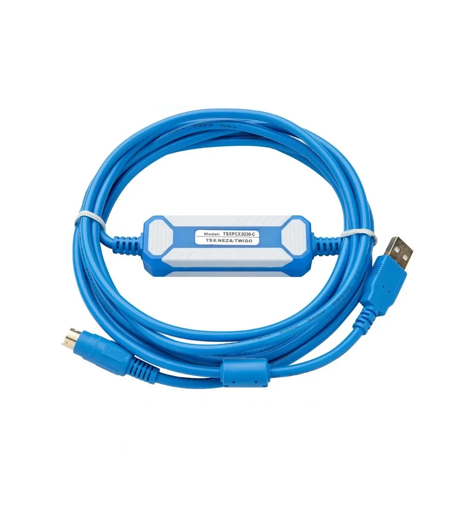 Câble USB TSXPCX3030  - Programmation Automate TSX